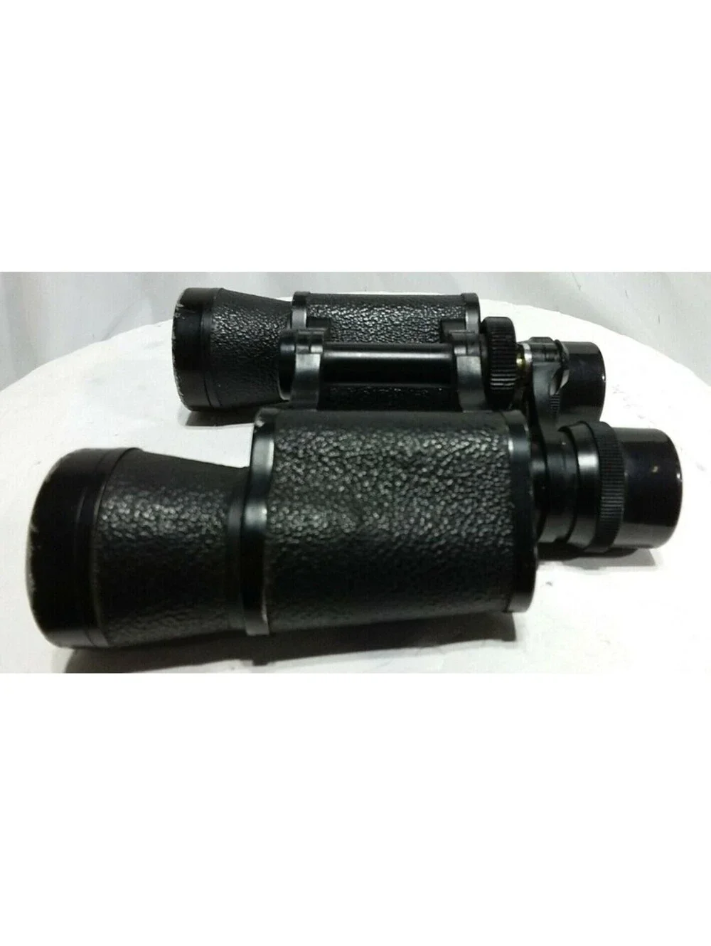 Mercury 7x35 Model 1111 Binoculars Wide Angle Coated Optics Black Used